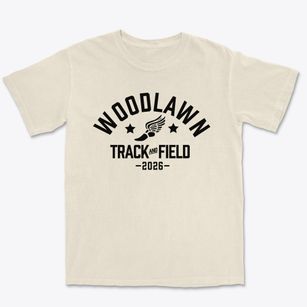 Woodlawn Elementary School Track and Field Premium Heavyweight T-shirt