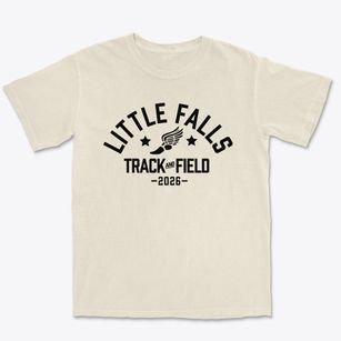 Little Falls High School Track and Field Premium Heavyweight T-shirt
