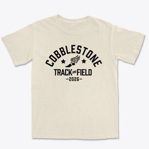Cobblestone Elementary School Track and Field Premium Heavyweight T-shirt