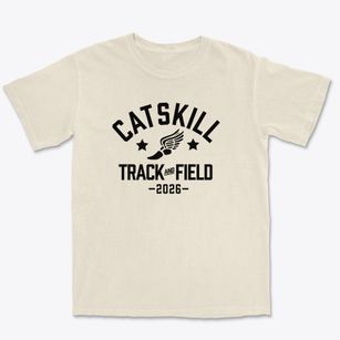Catskill Middle School Track and Field Premium Heavyweight T-shirt