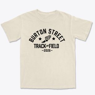 Burton Street Elementary School Track and Field Premium Heavyweight T-shirt