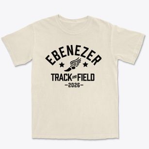 Ebenezer Christian Academy Track and Field Premium Heavyweight T-shirt