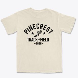 Pinecrest Bible Training Center Track and Field Premium Heavyweight T-shirt