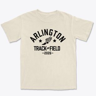 Arlington High School Track and Field Premium Heavyweight T-shirt