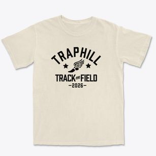 Traphill Elementary School Track and Field Premium Heavyweight T-shirt