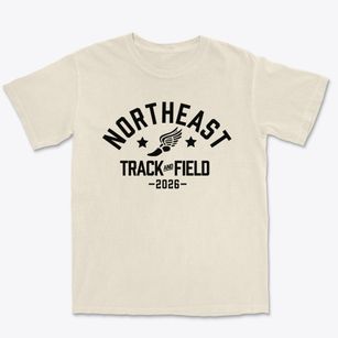 Northeast Elementary School Track and Field Premium Heavyweight T-shirt