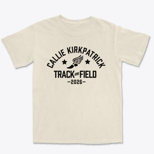 Callie Kirkpatrick Elementary School Track and Field Premium Heavyweight T-shirt