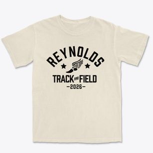 Reynolds High School Track and Field Premium Heavyweight T-shirt