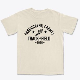 Pasquotank County High School Track and Field Premium Heavyweight T-shirt