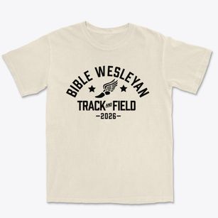 Bible Wesleyan Methodist School Track and Field Premium Heavyweight T-shirt