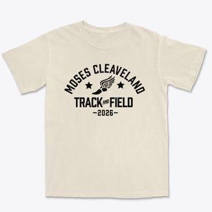 Moses Cleaveland Elementary School Track and Field Premium Heavyweight T-shirt