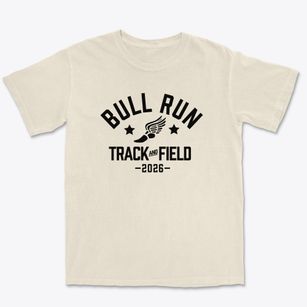 Bull Run Elementary School Track and Field Premium Heavyweight T-shirt