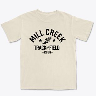 Mill Creek School Track and Field Premium Heavyweight T-shirt
