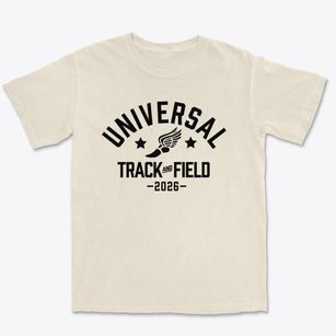 Universal Institute Charter School Track and Field Premium Heavyweight T-shirt
