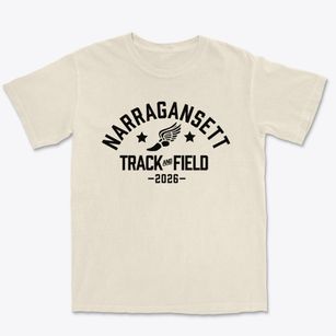 Narragansett High School Track and Field Premium Heavyweight T-shirt