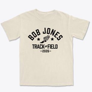 Bob Jones Junior High School Track and Field Premium Heavyweight T-shirt
