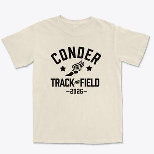 Conder Elementary School Track and Field Premium Heavyweight T-shirt