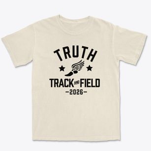 Truth Tabernacle Christian School Track and Field Premium Heavyweight T-shirt