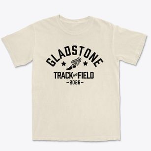 Gladstone Street Elementary School Track and Field Premium Heavyweight T-shirt