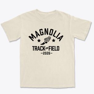 Magnolia Elementary School Track and Field Premium Heavyweight T-shirt