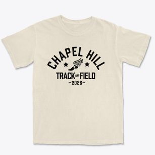 Chapel Hill School Track and Field Premium Heavyweight T-shirt