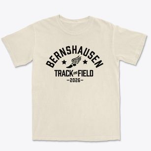 Bernshausen Elementary School Track and Field Premium Heavyweight T-shirt