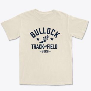 Bullock Elementary School Track and Field Premium Heavyweight T-shirt