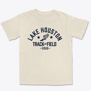 Lake Houston Homeschool Track and Field Premium Heavyweight T-shirt