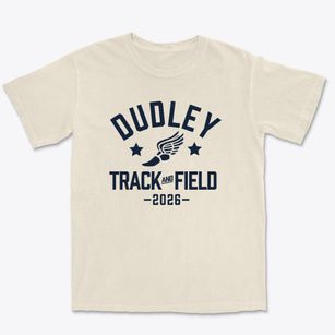 Dudley Elementary School Track and Field Premium Heavyweight T-shirt