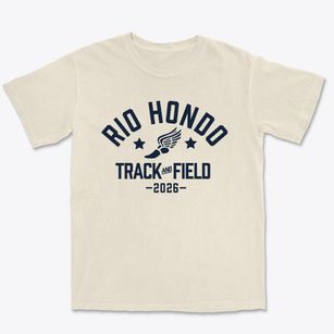 Rio Hondo High School Track and Field Premium Heavyweight T-shirt