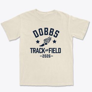 Dobbs Elementary School Track and Field Premium Heavyweight T-shirt