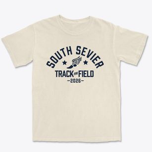 South Sevier Middle School Track and Field Premium Heavyweight T-shirt