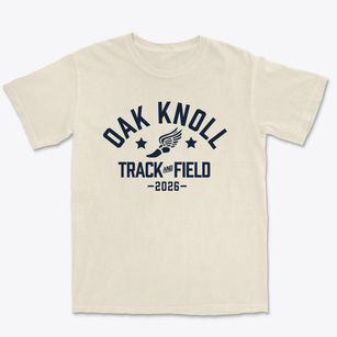 Oak Knoll Middle School Track and Field Premium Heavyweight T-shirt