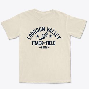 Loudoun Valley High School Track and Field Premium Heavyweight T-shirt