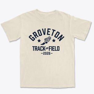 Groveton Elementary School Track and Field Premium Heavyweight T-shirt