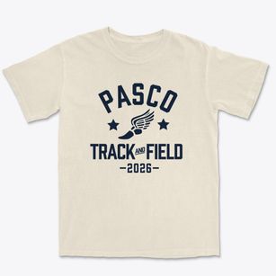 Pasco High School Track and Field Premium Heavyweight T-shirt