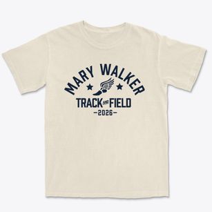 Mary Walker High School Track and Field Premium Heavyweight T-shirt