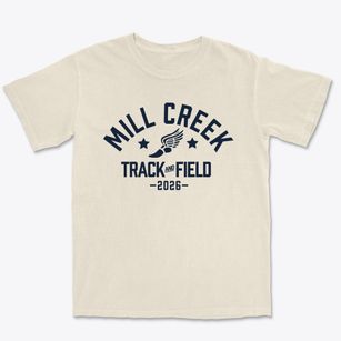 Mill Creek Middle School Track and Field Premium Heavyweight T-shirt
