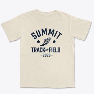 Summit Elementary School Track and Field Premium Heavyweight T-shirt