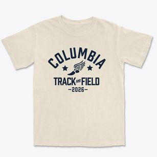 Columbia High School Track and Field Premium Heavyweight T-shirt