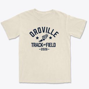 Oroville High School Track and Field Premium Heavyweight T-shirt