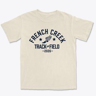 French Creek Elementary School Track and Field Premium Heavyweight T-shirt