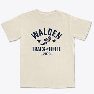 Walden Iii High School Track and Field Premium Heavyweight T-shirt