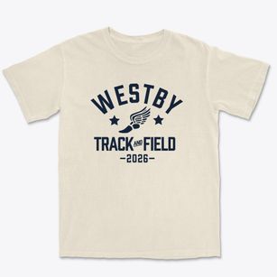 Westby Elementary School Track and Field Premium Heavyweight T-shirt