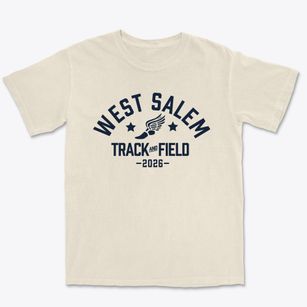 West Salem Middle School Track and Field Premium Heavyweight T-shirt