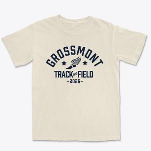Grossmont High School Track and Field Premium Heavyweight T-shirt