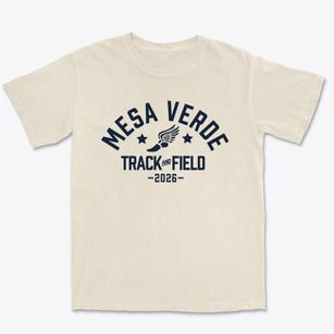 Mesa Verde Middle School Track and Field Premium Heavyweight T-shirt