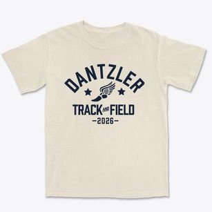 Dantzler Track and Field Premium Heavyweight T-shirt