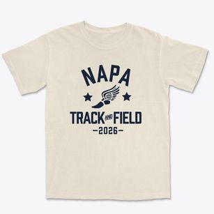 Napa High School Track and Field Premium Heavyweight T-shirt