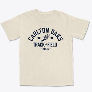 Carlton Oaks School Track and Field Premium Heavyweight T-shirt